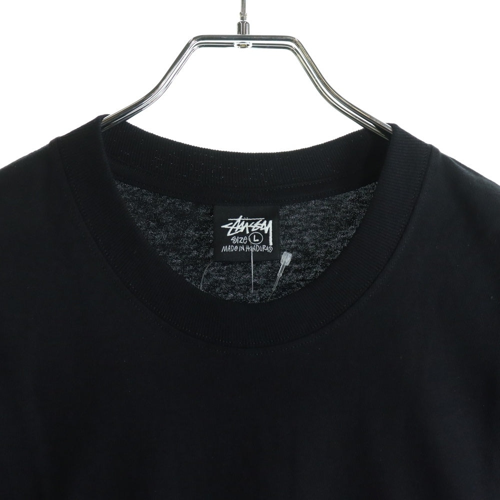 STUSSY(ステューシー) 25SS ROLLERS TEE ローラーズ バックプリント 半袖Tシャツ カットソー ブラック 1905160