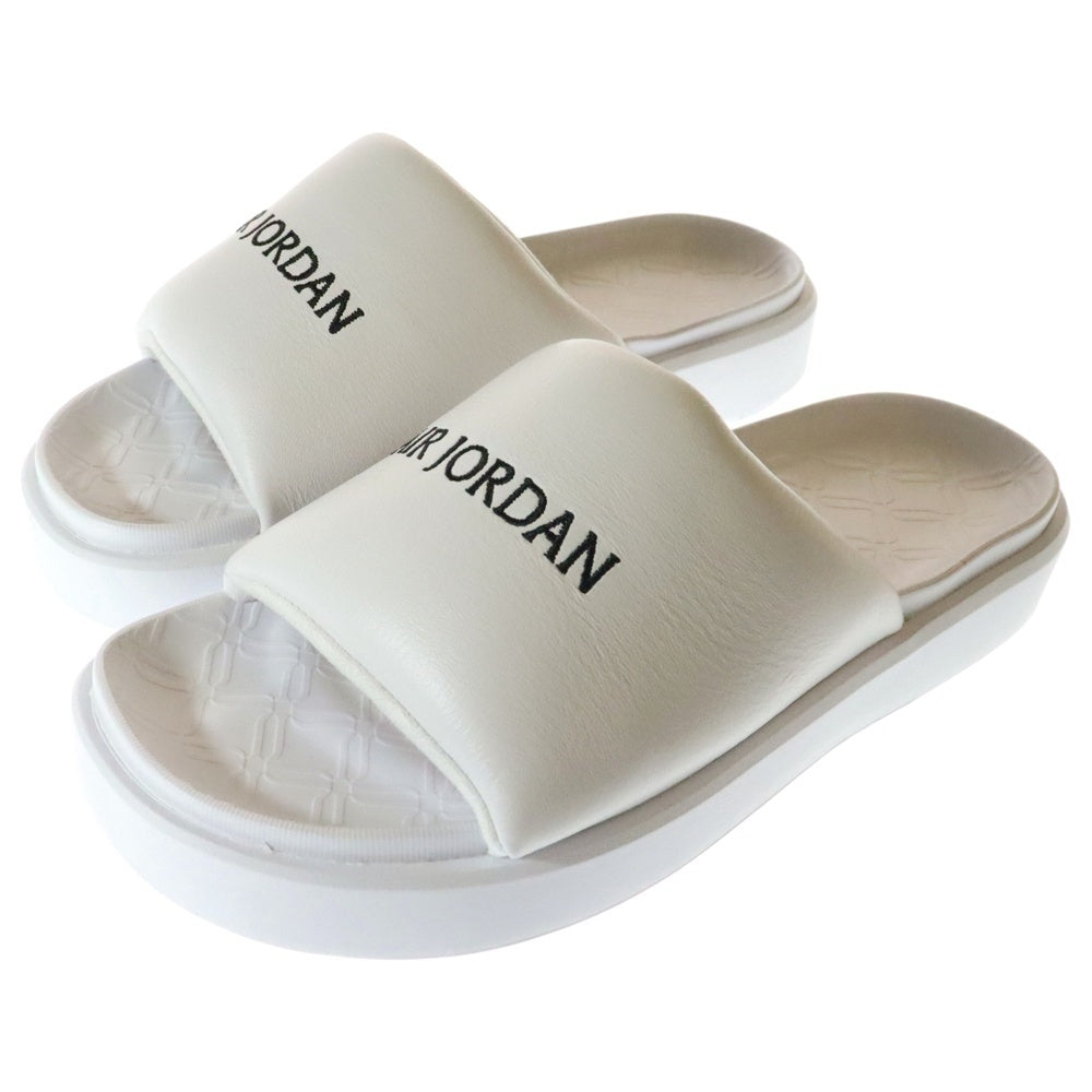 NIKE(ナイキ) WMNS JORDAN SOPHIA WHITE ウィメンズ ジョーダン ソフィア スライド サンダル レディース ホワイト US8/25cm FZ7012-100