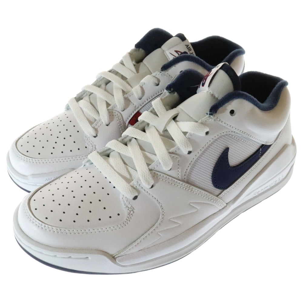 NIKE(ナイキ) WMNS JORDAN STADIUM 90 WHITE GYM RED MIDNIGHT NAVY ウィメンズ ジョーダン スタジアム90 ローカットスニーカー レディース US8.5/25.5cm HJ4406-100