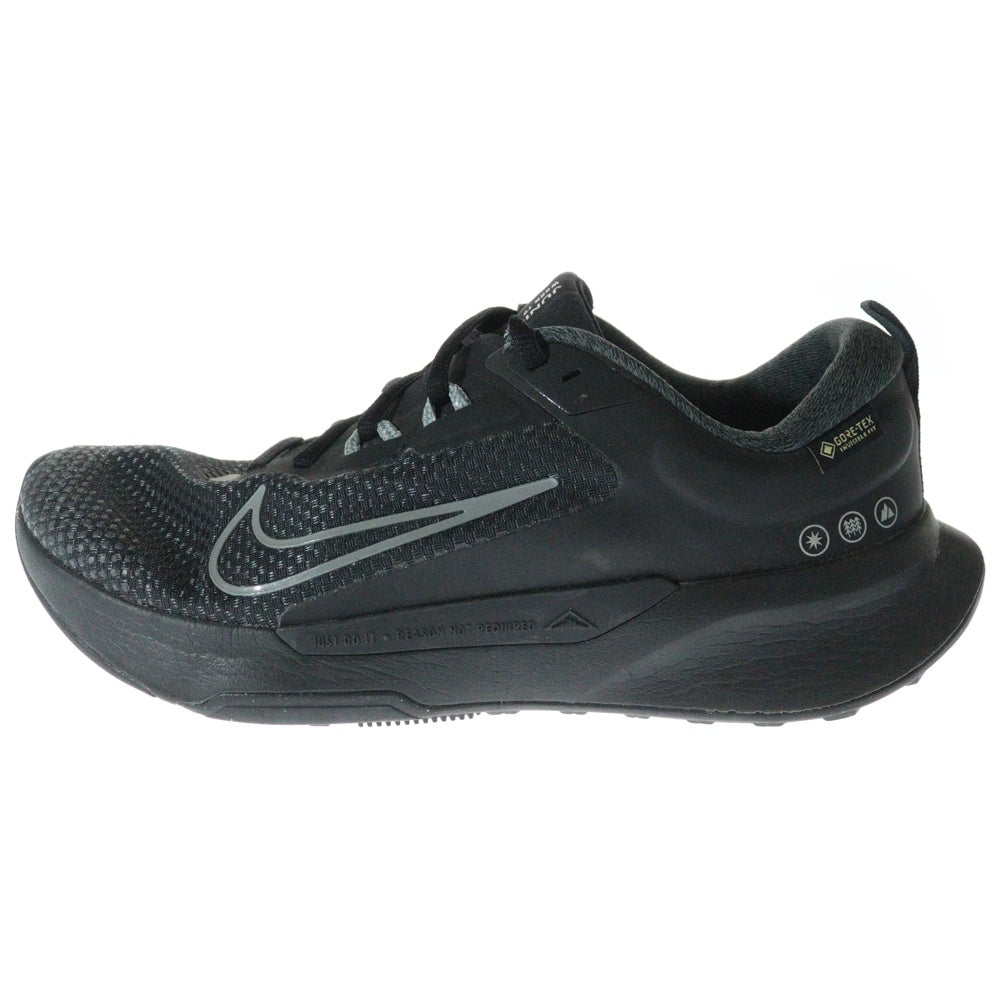 NIKE(ナイキ) WMNS JUNIPER TRAIL 2 ウィメンズ ジュニパートレイル 2 GORE-TEX ゴアテックス レースアップ ローカット スニーカー ブラック US9.5/26.5cm FB2065-001