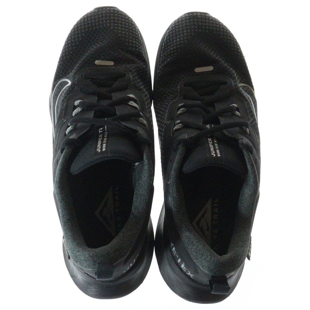 NIKE(ナイキ) WMNS JUNIPER TRAIL 2 ウィメンズ ジュニパートレイル 2 GORE-TEX ゴアテックス レースアップ ローカット スニーカー ブラック US9.5/26.5cm FB2065-001