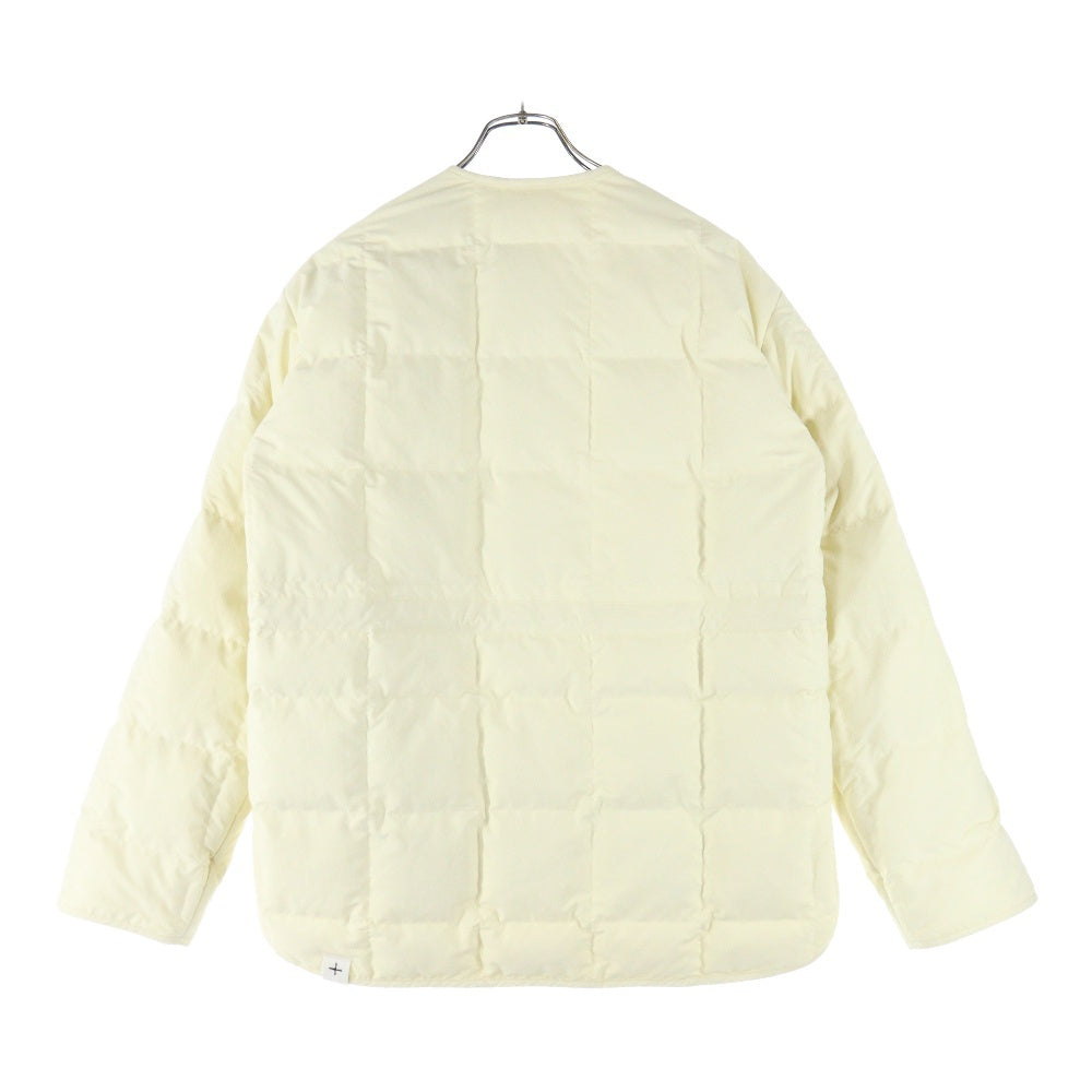 JIL SANDER +(ジルサンダープラス) キルティング ノーカラー ライトダウンジャケット イエロー JPPT440394