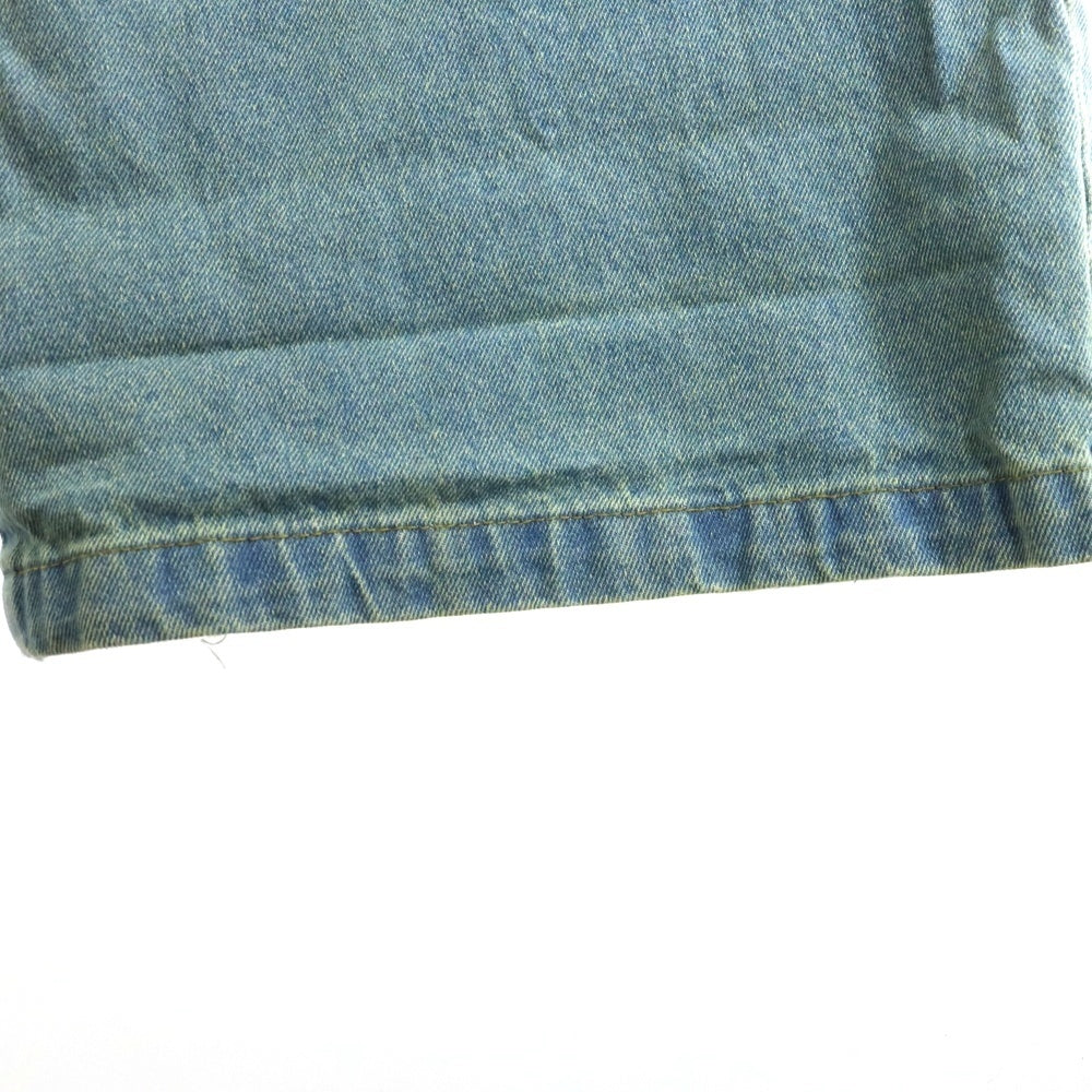 NO BRAND(ノーブランド) KUTIR(クティール) ワイドバギーデニムパンツ ジーンズ インディゴ KT125157BW