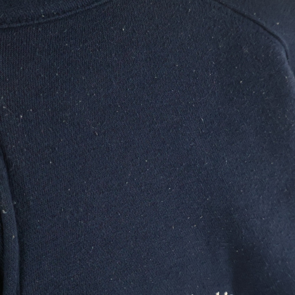Columbia(コロンビア) ロゴ刺繍 ハーフジップスウェットトレーナー ネイビー
