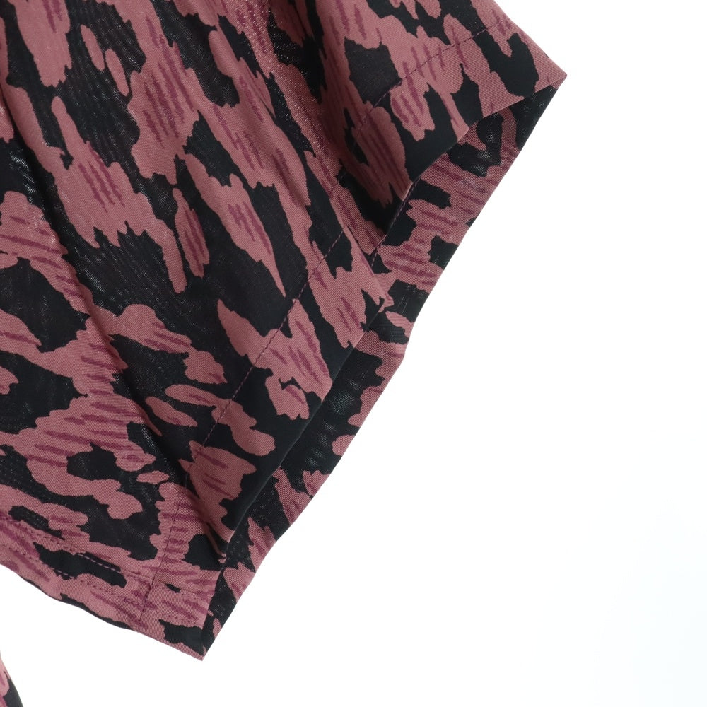 WACKO MARIA(ワコマリア) 23SS LEOPARD HAWAIIAN S/S レオパード柄 ハワイアン 半袖シャツ レッド