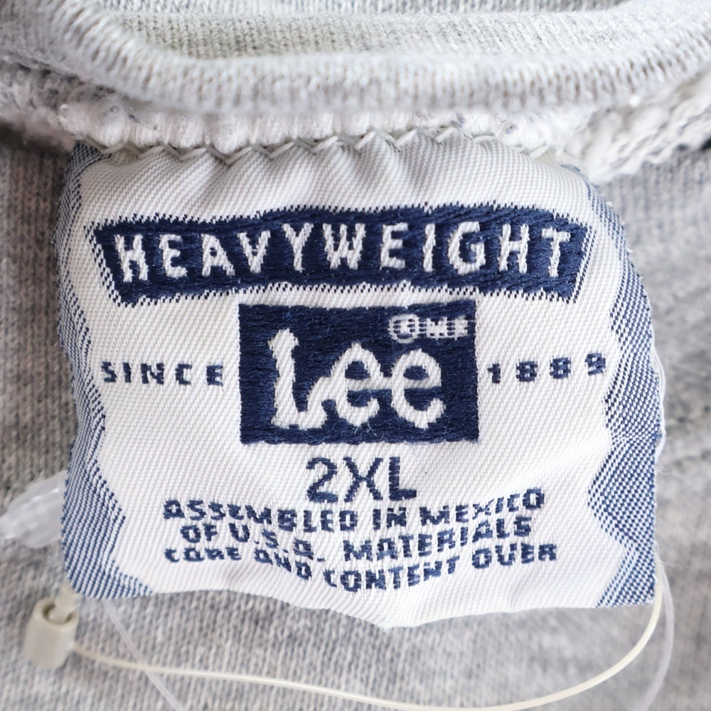 LEE(リー) 90S WINCHESTER ウィンチェスター 企業ロゴ刺繍 クルーネック スウェット トレーナー グレー
