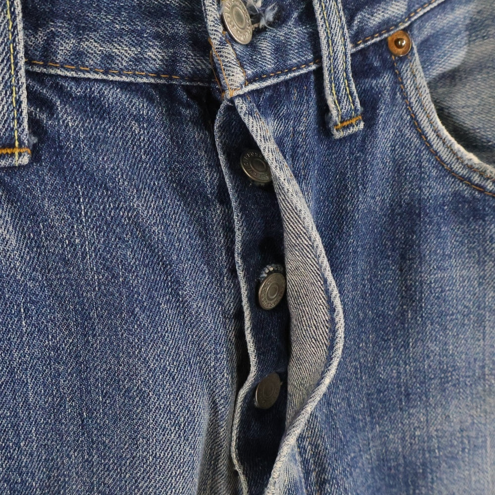 Levi's(リーバイス) 70S VINTAGE 501 ヴィンテージ 66前期 スモールe ボタン裏6 ボタンフライ デニムパンツ インディゴ