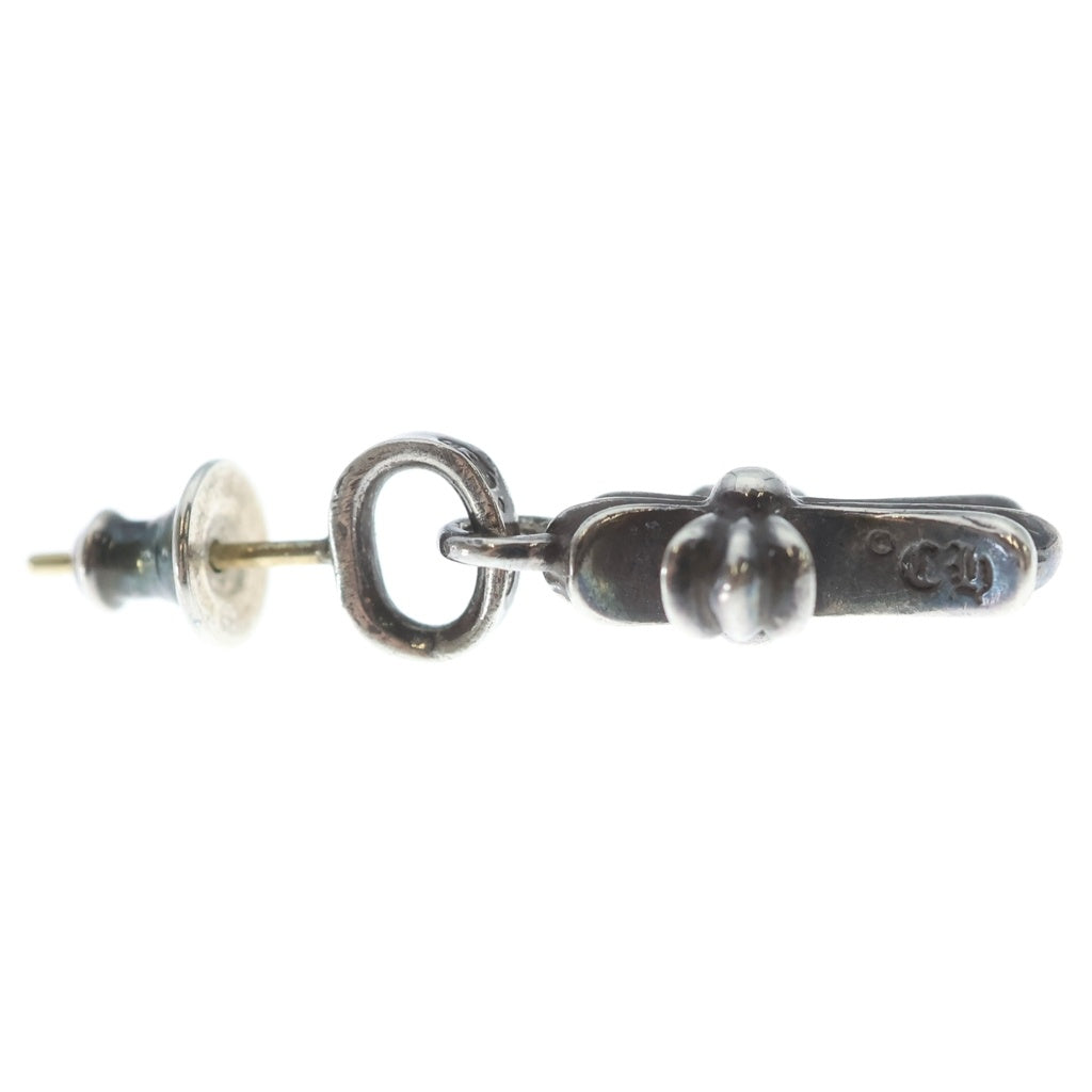 CHROME HEARTS(クロムハーツ) BBY F PPRCHN ベイビーファットクロス ドロップピアス シルバー BCA090