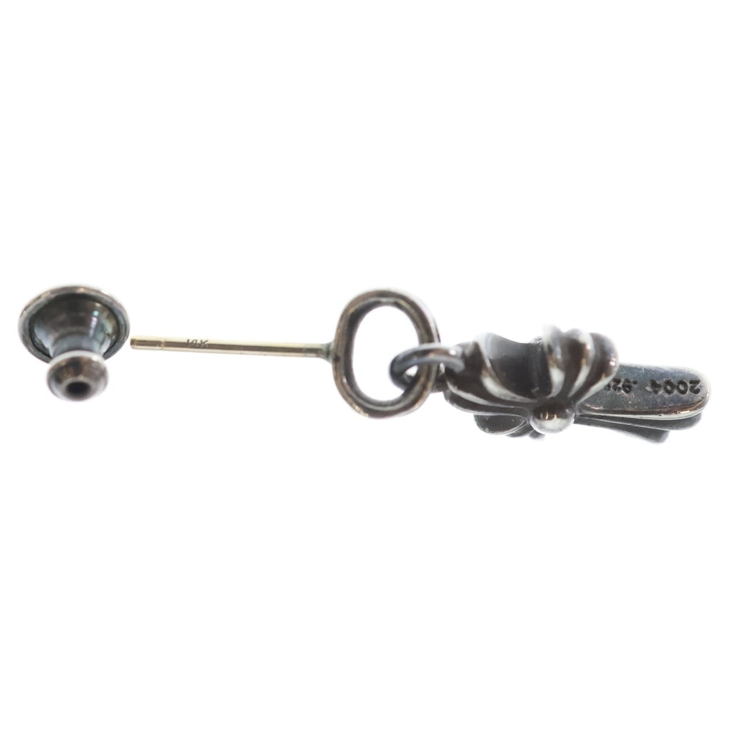 CHROME HEARTS(クロムハーツ) BBY F PPRCHN ベイビーファットクロス ドロップピアス シルバー BCA090