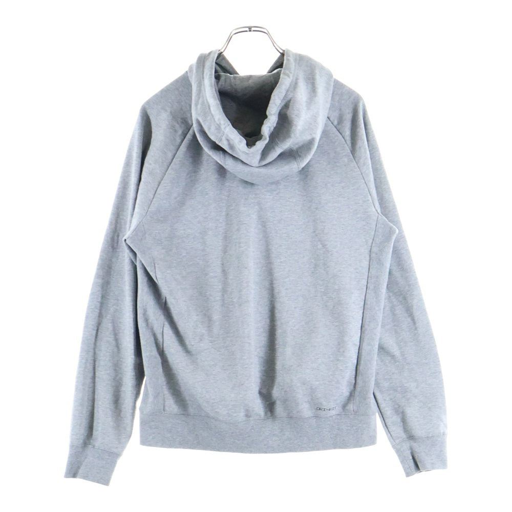 NIKE(ナイキ) JORDAN BRAND AS M J DF SPRT CSVR FLC PO ジョーダン ロゴプリントスウェットプルオーバーパーカー グレー DQ7328-091