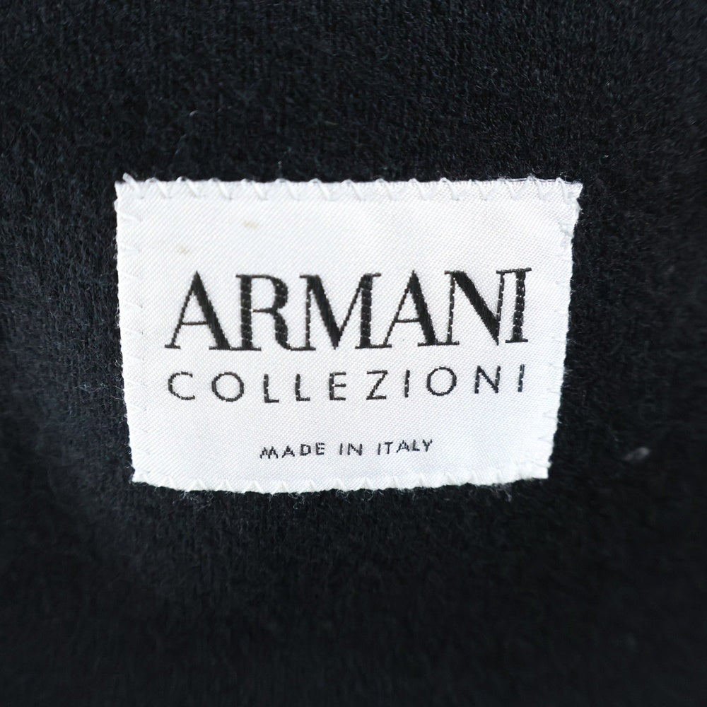 ARMANI COLLEZIONI(アルマーニ コレツィオーニ) ウール テーラードジャケット ブラック SCG700 SCS53