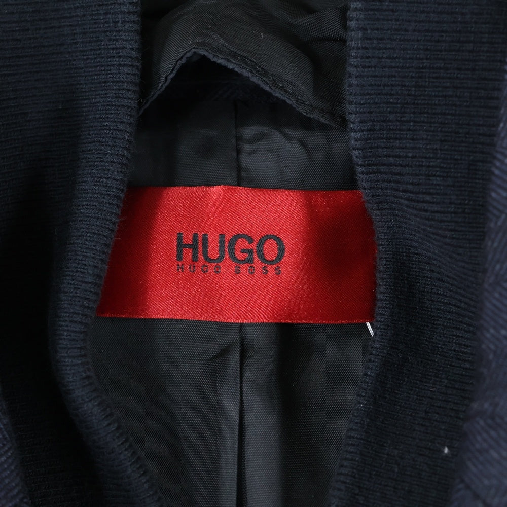 HUGO BOSS(ヒューゴボス) インナーベスト付 テーラードジャケット ブラック