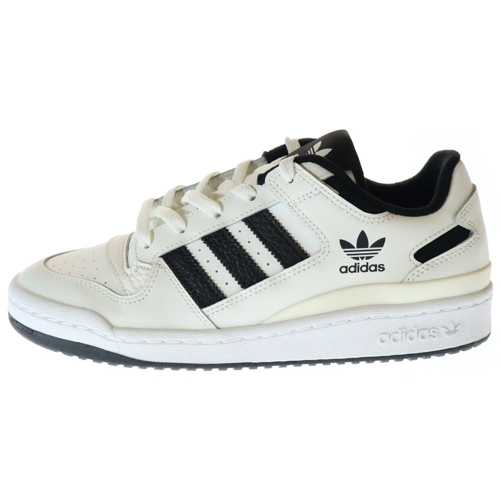 adidas(アディダス) FORUM LOW CL フォーラム ローカットスニーカー ホワイト/ブラック US8/26cm IH7830