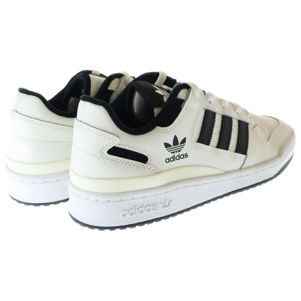 adidas(アディダス) FORUM LOW CL フォーラム ローカットスニーカー ホワイト/ブラック US8/26cm IH7830