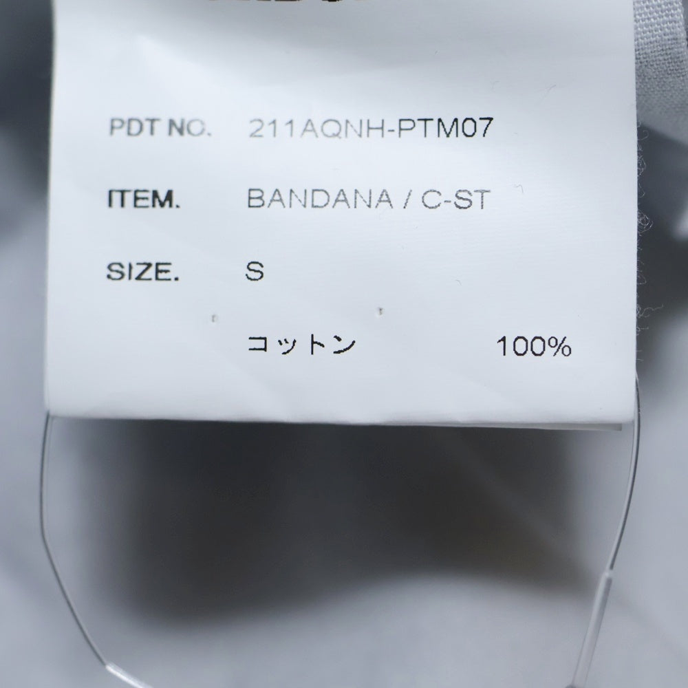 NEIGHBORHOOD(ネイバーフッド) BANDANA /C-ST バンダナ柄 ドローストリング コットン ハーフパンツ ブラック 211AQNH-PTM07