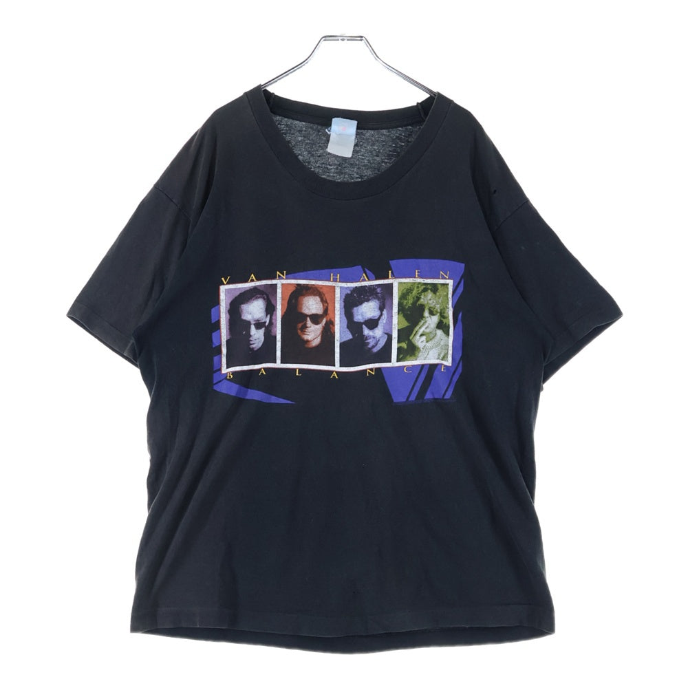 VINTAGE(ヴィンテージ) 90S VINTAGE VAN HALEN BALANCE 95-96 TOUR ヴァンヘイレン プリントTシャツ 半袖カットソー ブラック