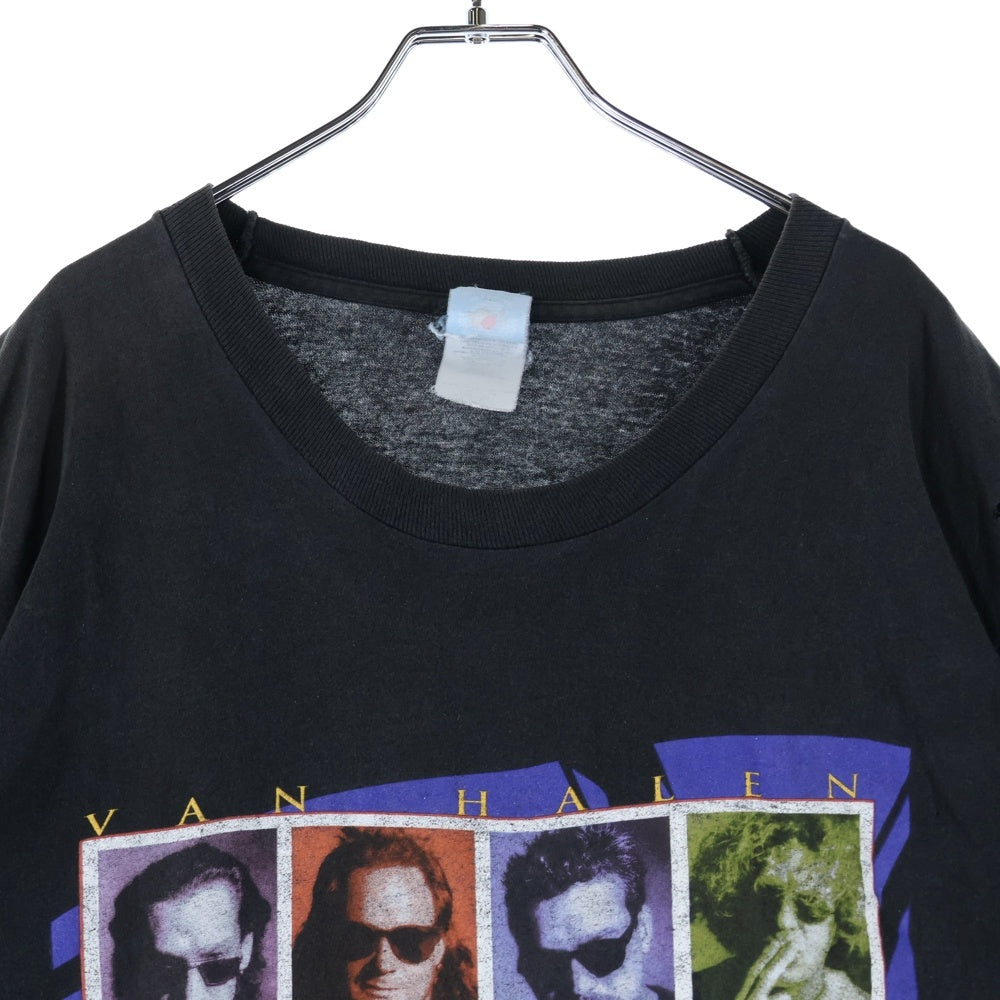VINTAGE(ヴィンテージ) 90S VINTAGE VAN HALEN BALANCE 95-96 TOUR ヴァンヘイレン プリントTシャツ 半袖カットソー ブラック