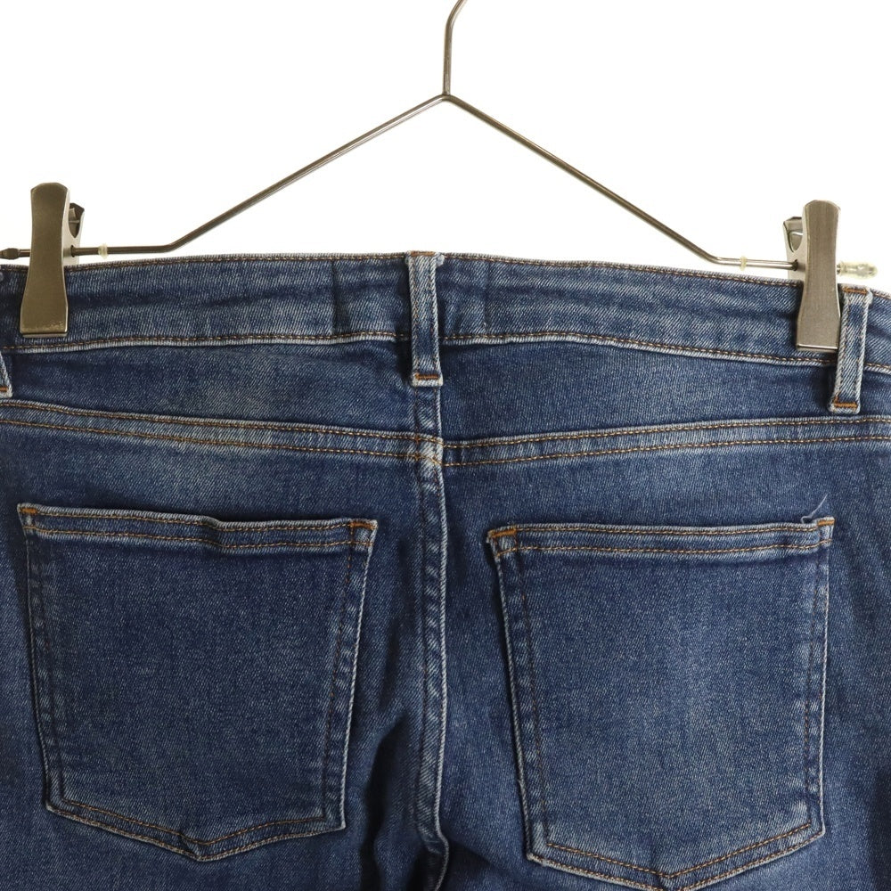 Acne Studios(アクネ ストゥディオズ) SKIN 5 USED BLUE ジップフライ スキニーデニムパンツ レディース インディゴ