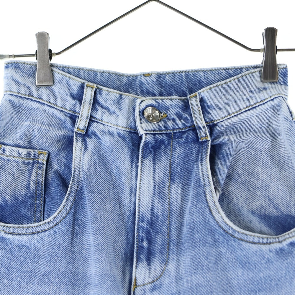 Maison Margiela 1(メゾンマルジェラ) 23SS サイドスラッシュ ストレートデニムパンツ ジーンズ インディゴ S51LA0051 S30513
