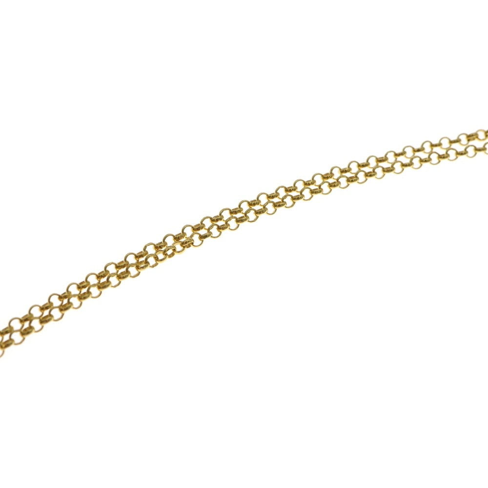 CHROME HEARTS(クロムハーツ) 22K NECKCHAIN R18 ロールチェーンネックレス 18inch ゴールド BCA010