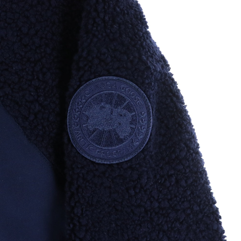 CANADA GOOSE(カナダグース) DEACON FLEECE JACKET ディーコン マルチポケット ノーカラー ジップアップ フリースジャケット ネイビー 7018M
