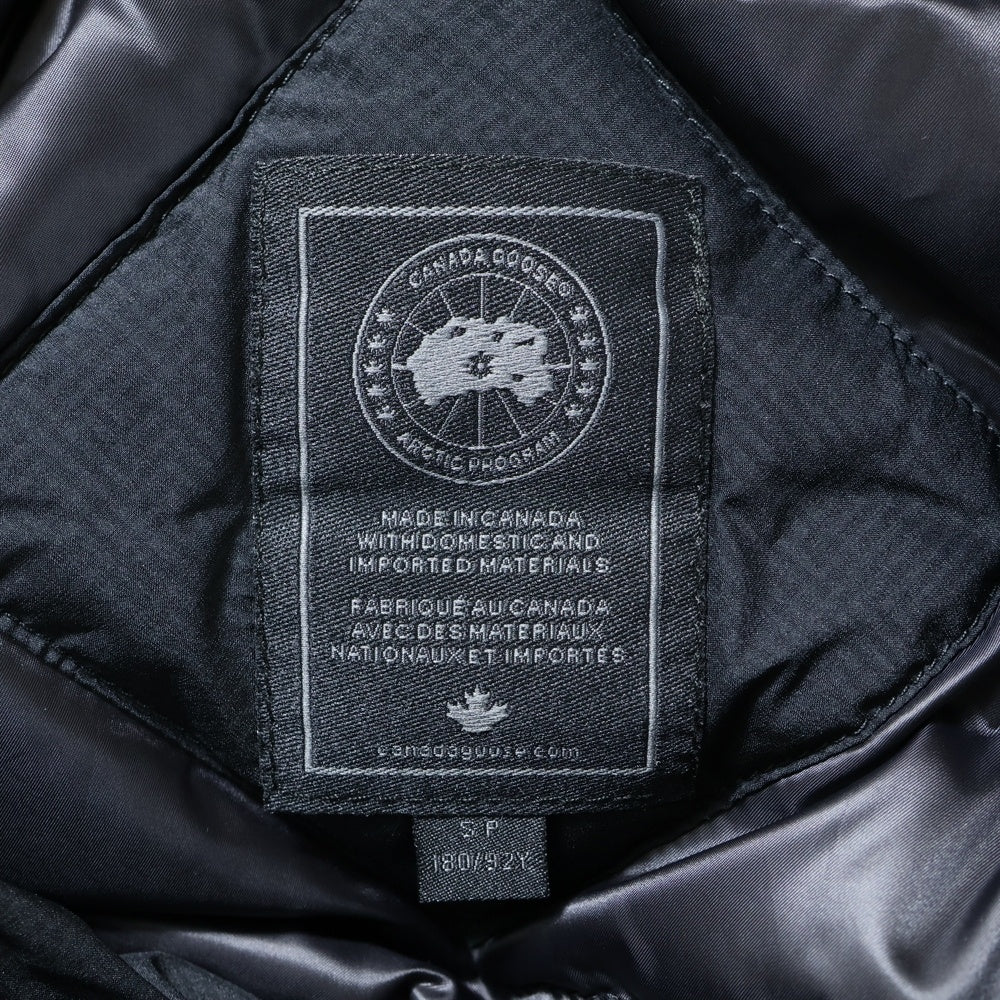 CANADA GOOSE(カナダグース) 24AW LODGE HOODY BLACK LABEL ロッジ フーディー ブラック レーベル フーデッド ダウンジャケット ブラック 5078MB