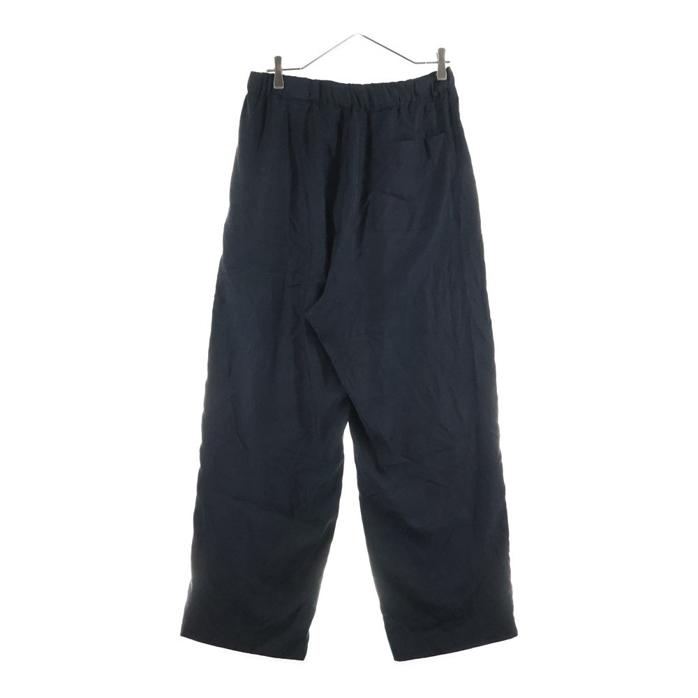 YOKE(ヨーク) CUPRO EASY PANTS キュプラ イージーパンツ ブラック YK25SS0942P