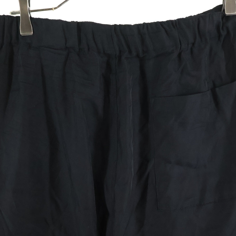 YOKE(ヨーク) CUPRO EASY PANTS キュプラ イージーパンツ ブラック YK25SS0942P