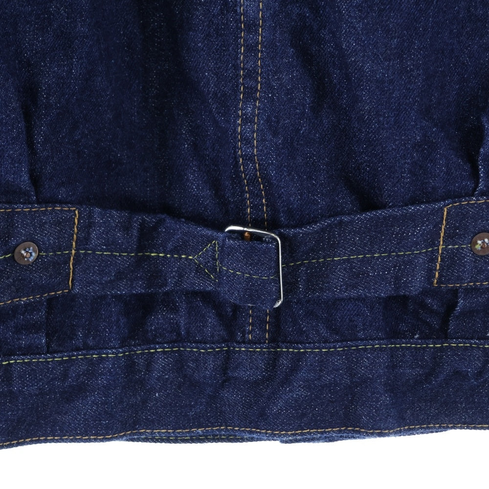 orslow(オアスロー) TYPE1 PLEATED FRONT DENIM BLOUSE 日本製 1stタイプ デニム トラッカージャケット インディゴ 6011