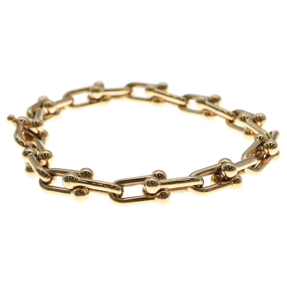 TIFFANY&Co(ティファニー) ハードウェア ミディアムリンク エクストララージ チェーンブレスレット K18YG イエローゴールド