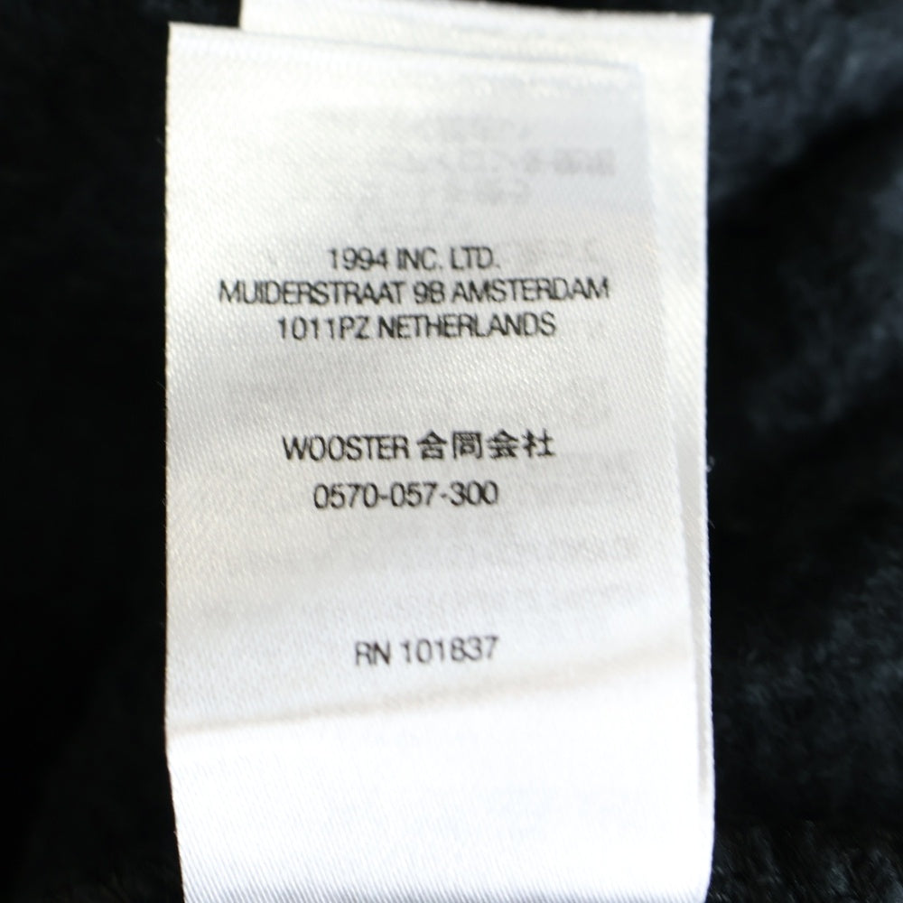 SUPREME(シュプリーム) 22SS Enamel Small Box Hooded Sweatshirt エナメル スモール ボックス フーデッド プルオーバースウェットパーカー フーディー ブラック