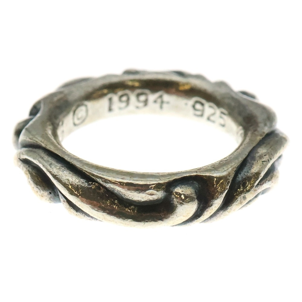 CHROME HEARTS(クロムハーツ) SCRL BAND スクロールバンド リング シルバー BCA351