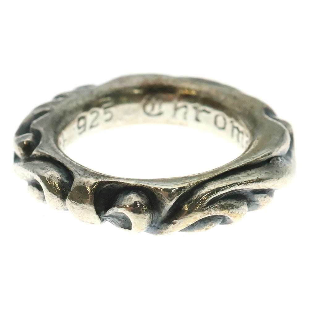 CHROME HEARTS(クロムハーツ) SCRL BAND スクロールバンド リング シルバー BCA351