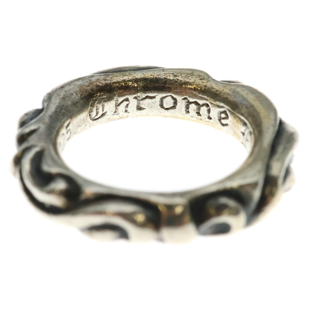 CHROME HEARTS(クロムハーツ) SCRL BAND スクロールバンド リング シルバー BCA351
