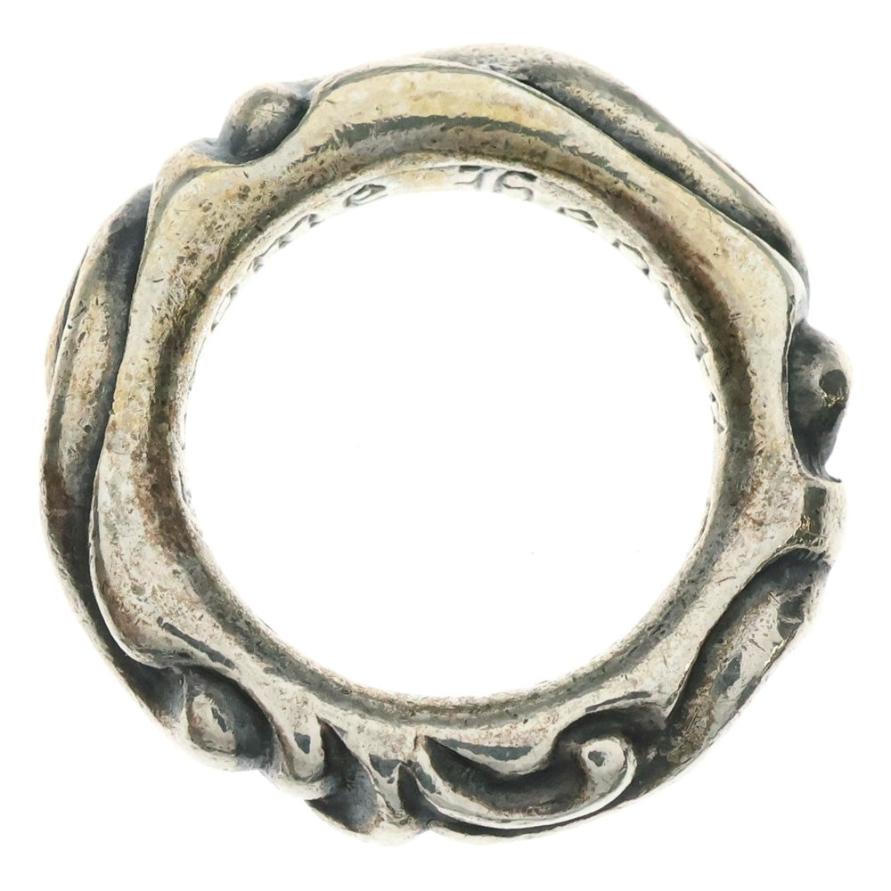 CHROME HEARTS(クロムハーツ) SCRL BAND スクロールバンド リング シルバー BCA351