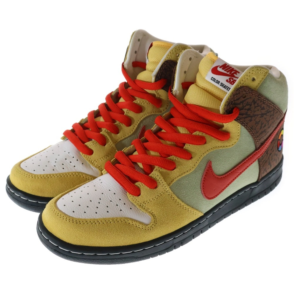 NIKE SB(ナイキエスビー) DUNK HIGH Color Skates Kebab ダンク カラースケート ケバブ ハイカットスニーカー マルチカラー US10/28cm CZ2205-700