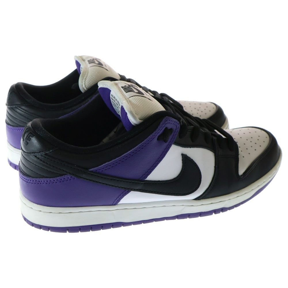 NIKE SB(ナイキエスビー) DUNK LOW PRO COURT PURPLE ダンク プロ コートパープル ローカットスニーカー パープル/ブラック US10/28cm BQ6817-500