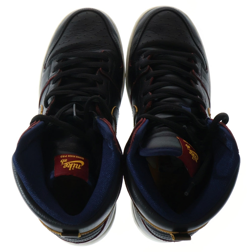 NIKE SB(ナイキエスビー) DUNK HIGH PRO NBA ダンク プロ NBA ハイカットスニーカー ブラック US10/28cm BQ6392-001