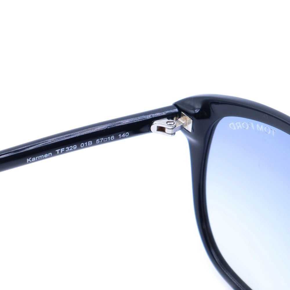 TOM FORD(トムフォード) Karmen カルメン グラデーションレンズ サングラス メガネ 眼鏡 ブラック TF329 レディース