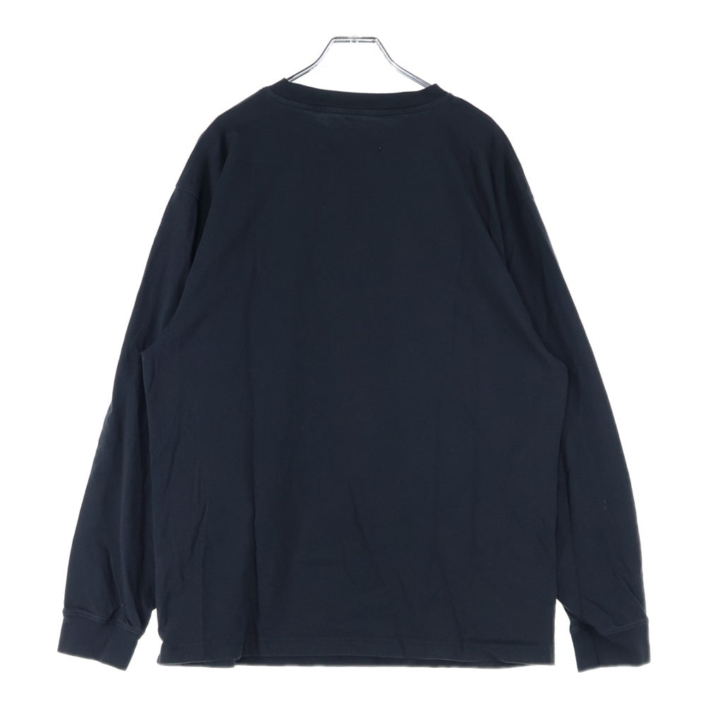 DENIM TEARS(デニムティアーズ) COTTON PEACE LS TEE コットン ピース プリント 長袖Tシャツ カットソー ブラック