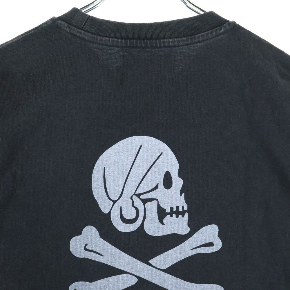 NEIGHBORHOOD(ネイバーフッド) 25AW ×PALACE SKATEBOARDS POCKET T-SHIRT パレススケートボード スカルプリント 半袖ポケットTシャツ カットソー ブラック