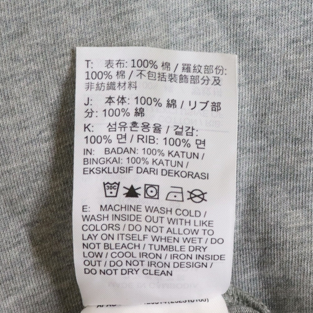 NIKE(ナイキ) ×DOVER STREET MARKET T-SHIRT ドーバーストリートマーケット ロゴプリント 半袖Tシャツ カットソー グレー IH3205-063