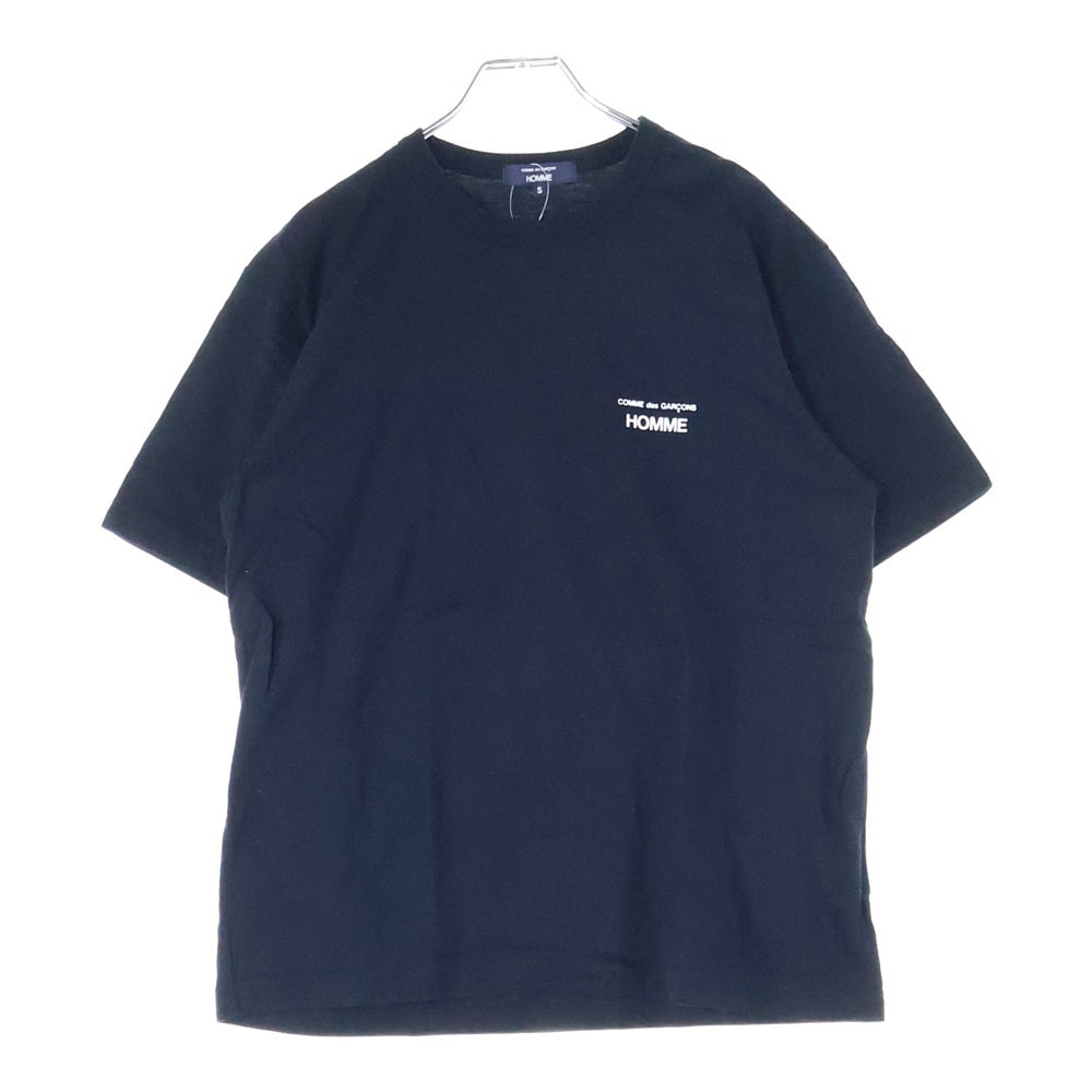COMME des GARCONS HOMME(コムデギャルソンオム) 25SS AD2024 Cotton Jersey Garment Print T-Shirts コットンジャージー ガーメントプリント 半袖Tシャツ カットソー ブラック HO-T101