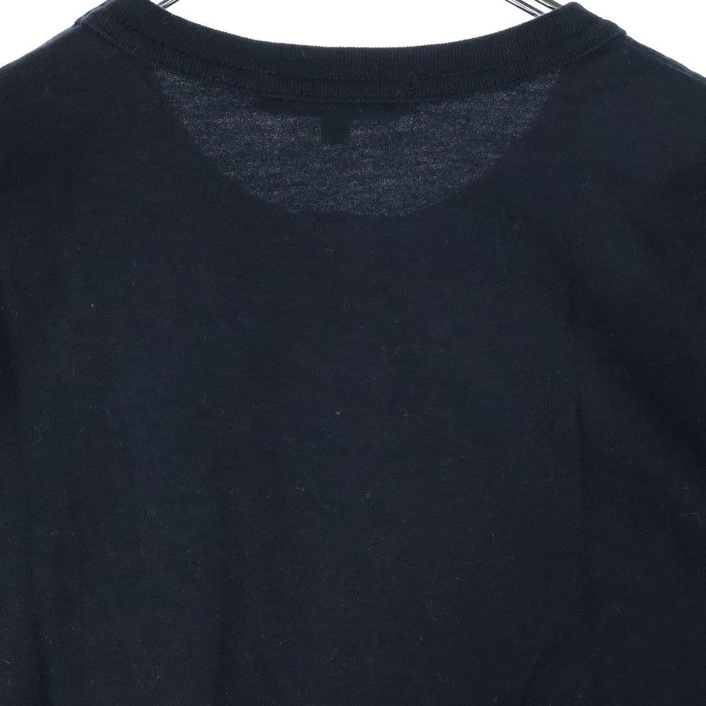 COMME des GARCONS HOMME(コムデギャルソンオム) 25SS AD2024 Cotton Jersey Garment Print T-Shirts コットンジャージー ガーメントプリント 半袖Tシャツ カットソー ブラック HO-T101
