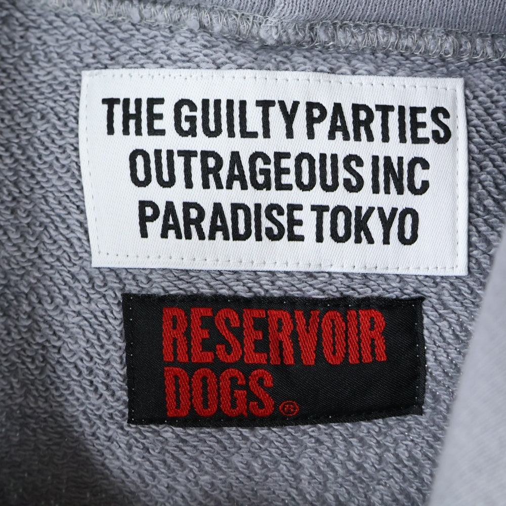 WACKO MARIA(ワコマリア) 24SS ×RESERVOIR DOGS MIDDLE WEIGHT PULLOVER HOODED SWEAT SHIRT レザボアドッグス ミドルウェイト プルオーバー パーカー スウェットシャツ RD-WM-SS01