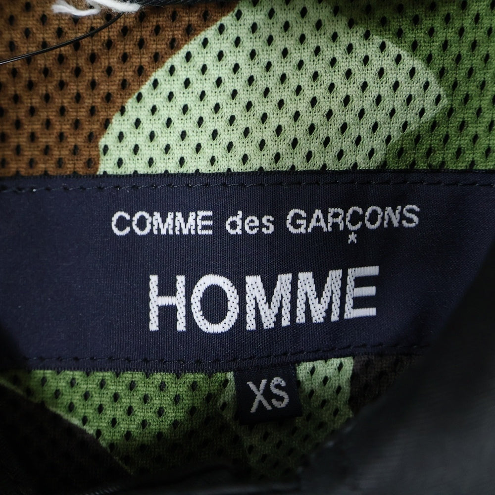 COMME des GARCONS HOMME(コムデギャルソンオム) 24AW AD2024 Cotton Ramie Twill Blouson コットンラミー ツイルブルゾン ジャケット ブラック HO-J029