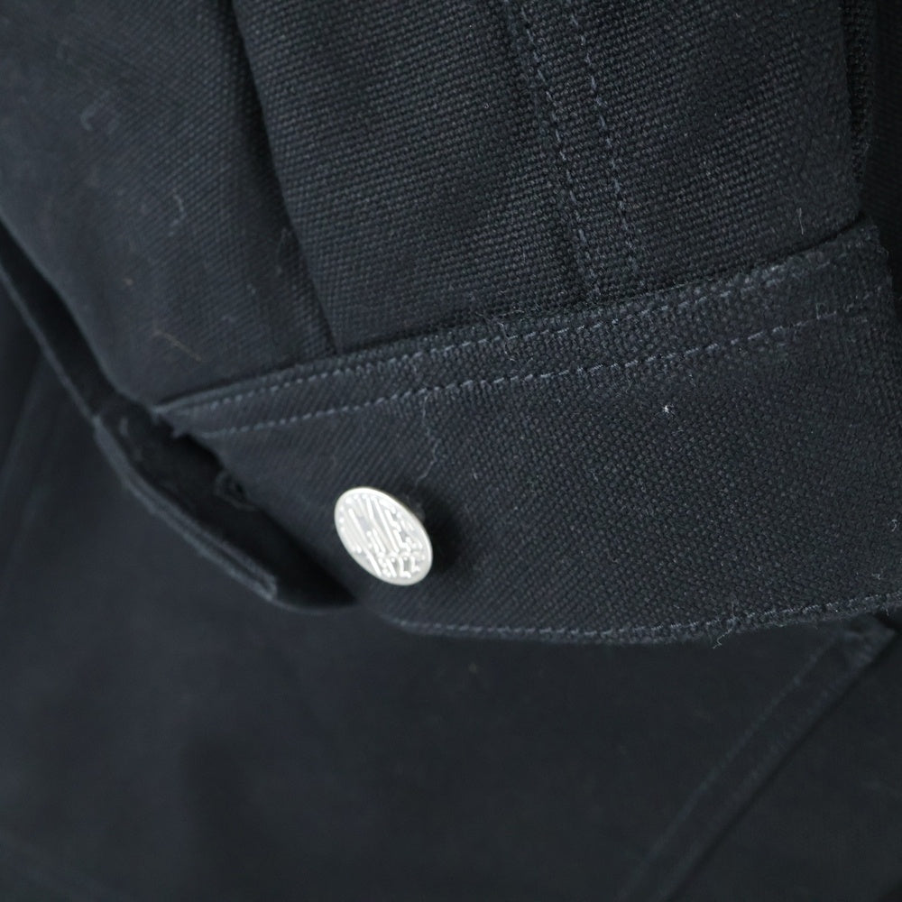 WACKO MARIA(ワコマリア) 24AW ×DICKIES COVERALL ディッキーズ カバーオール ジャケット ブラック 24FW-WMO-DC01