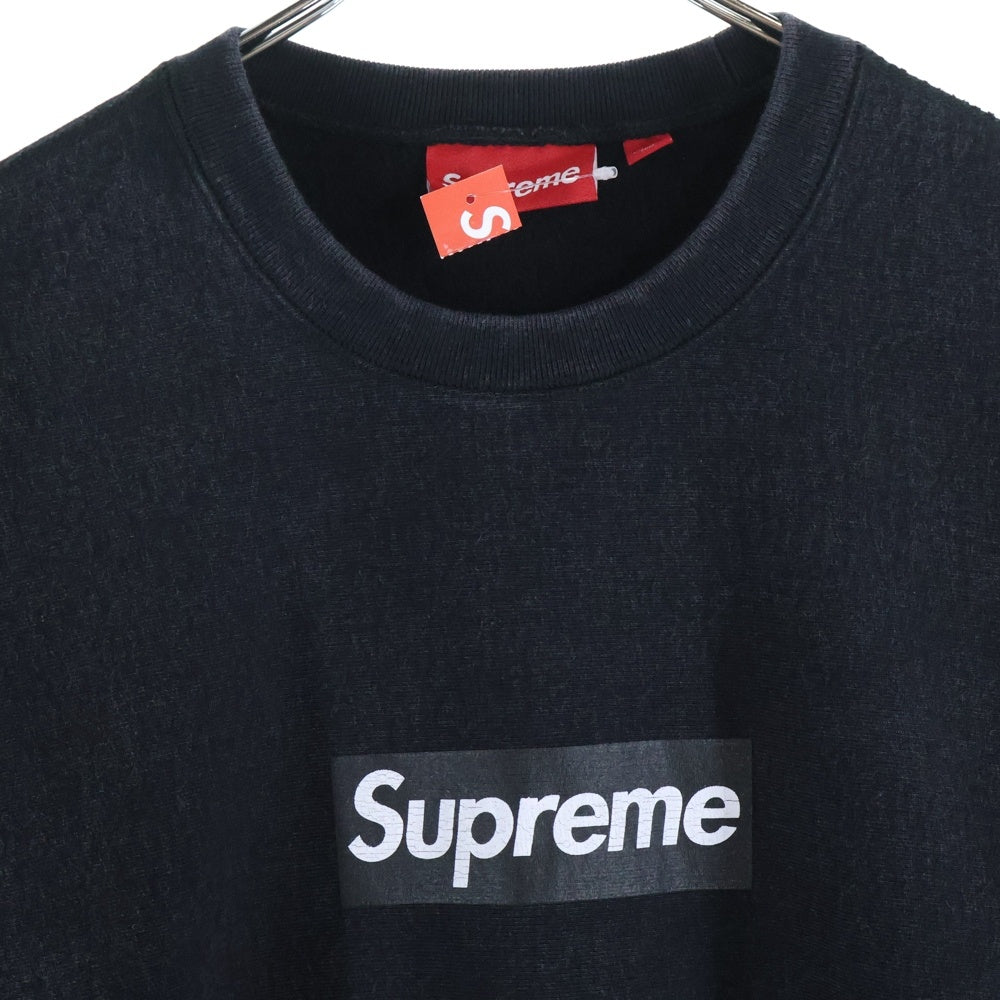 SUPREME(シュプリーム) 25SS Vintage Print Boxlogo Sweat Shirt ヴィンテージプリント ボックスロゴ スウェットシャツ トレーナー ブラック