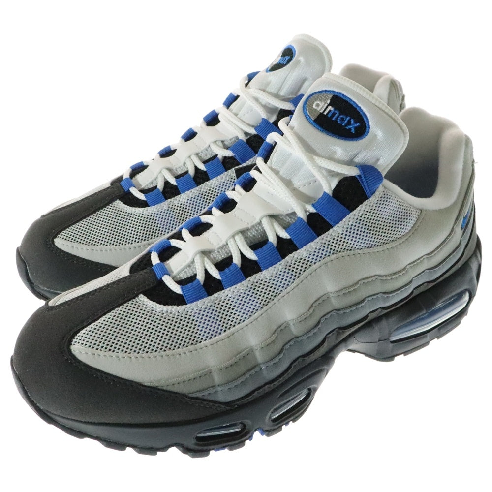 NIKE(ナイキ) AIR MAX 95 OG BIG BUBBLE エアマックス オリジナル ビッグバブル ローカットスニーカー グレー/ブルー US9/27cm IM7410-100
