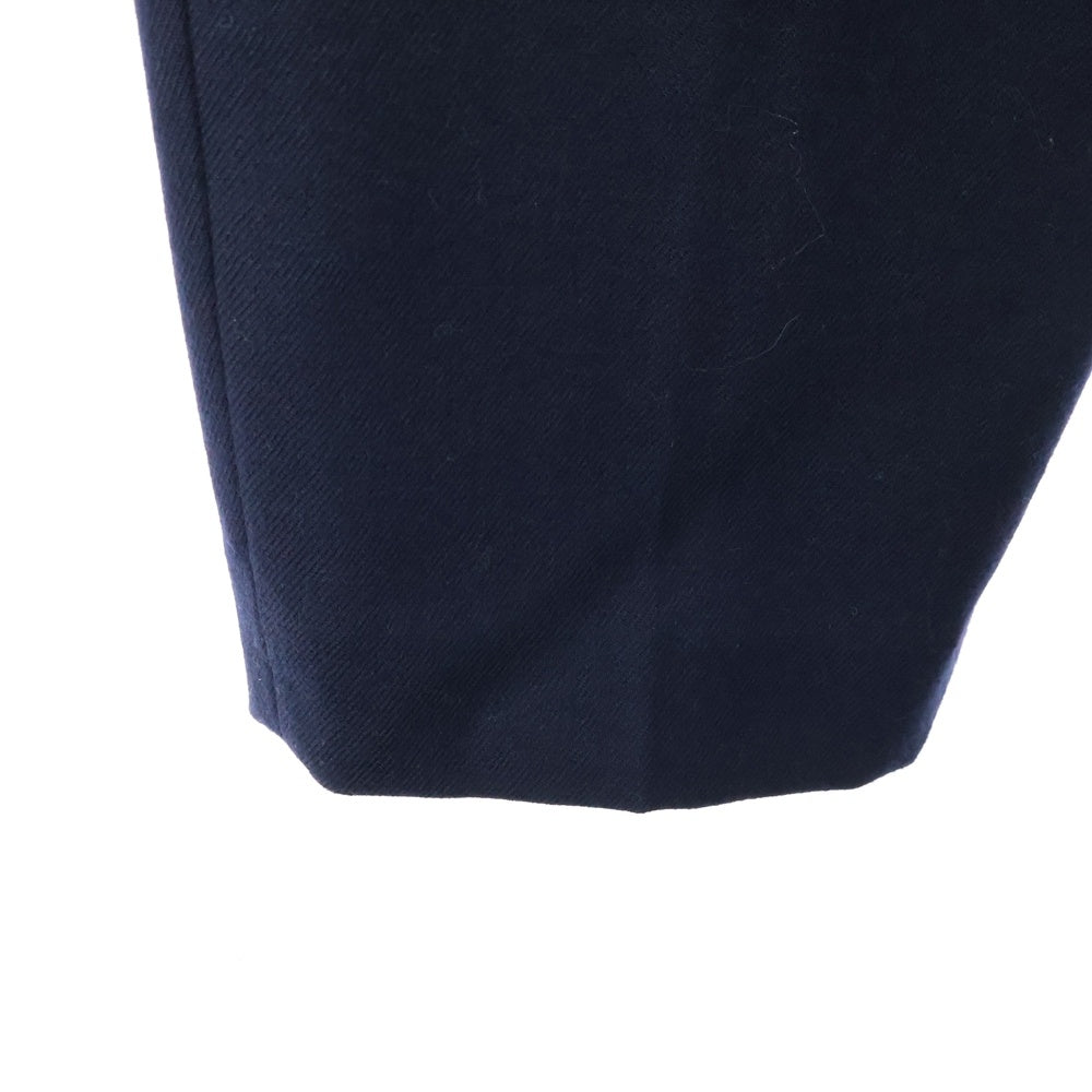 ENFOLD(エンフォルド) 22AW RELAX TROUSERS リラックストラウザー ウール混 イージースラックス ネイビー 300FA231-2000